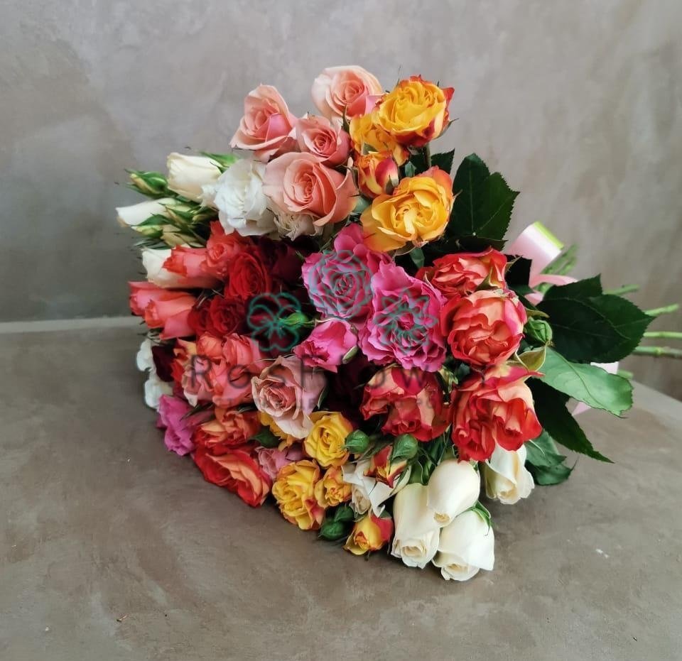 Букет цветов из: Розы в Сазоново