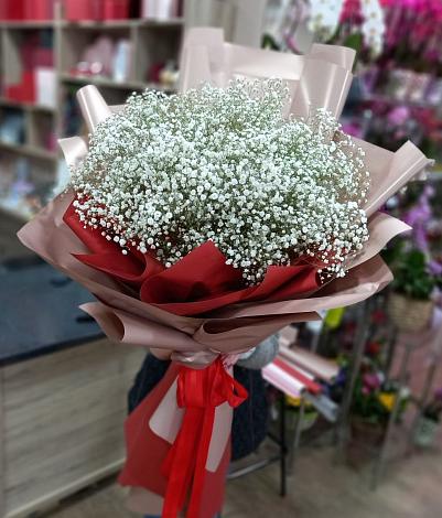Букет цветов из: Гипсофила в Сазоново