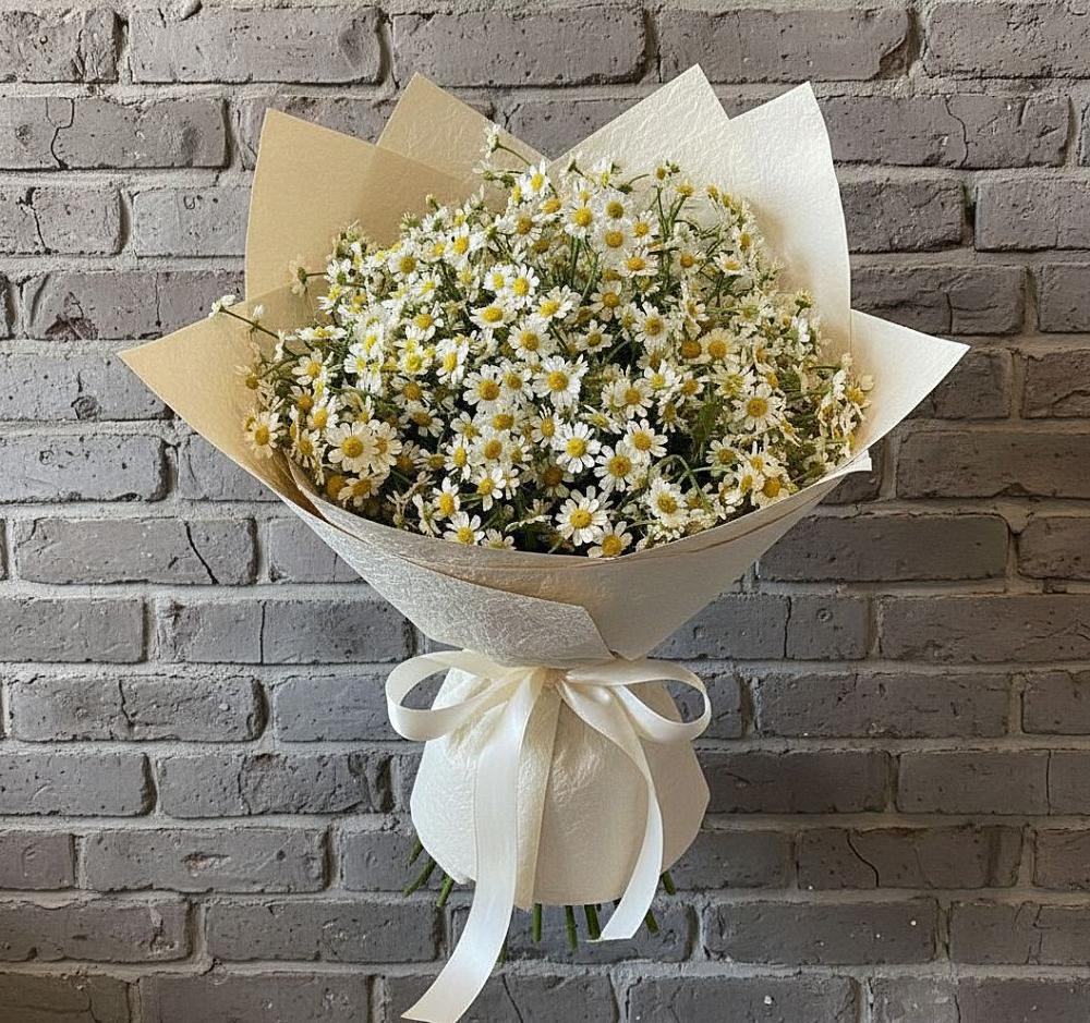 Букет цветов из: Ромашки в Сазоново
