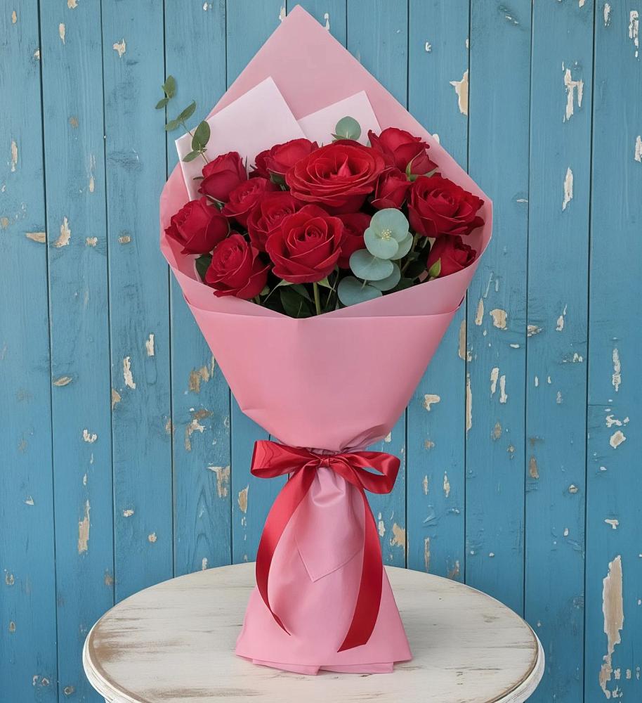 Букет цветов из: Розы в Сазоново