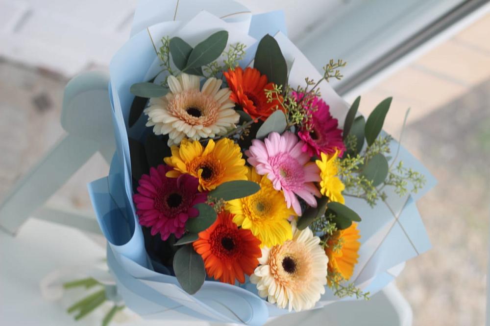 Букет цветов из: Герберы в Сазоново