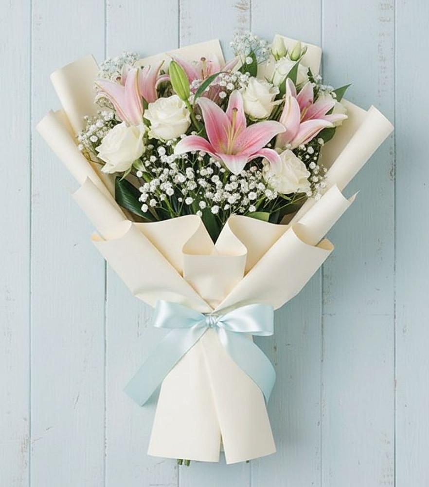 Букет цветов из: Лилии в Сазоново