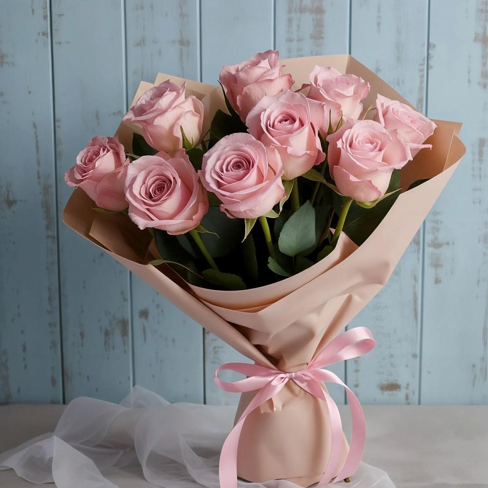 Букет цветов из: Розы в Сазоново