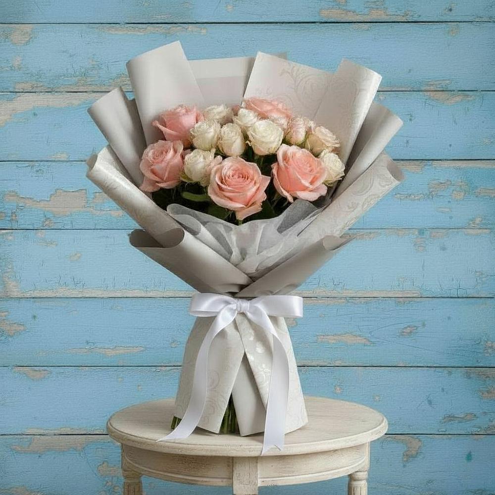 Букет цветов из: Розы в Сазоново