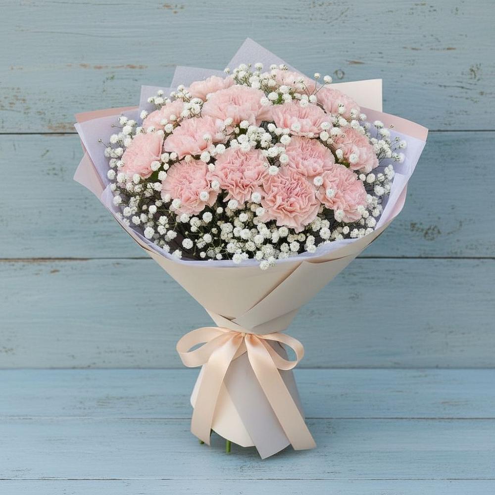 Букет цветов из: Гвоздики в Сазоново