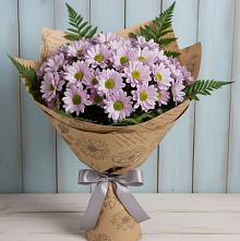 Букет цветов из:  Хризантемы #REPLACE_PRED# Сазоново