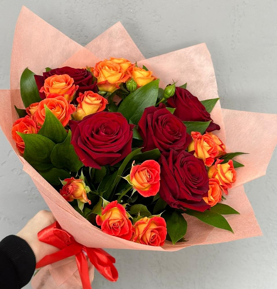 Букет Любовь и восторг в Сазоново