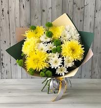 Букет цветов из:  Хризантемы в Сазоново