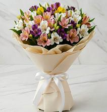 Букет цветов из:  Альстромерии в Сазоново