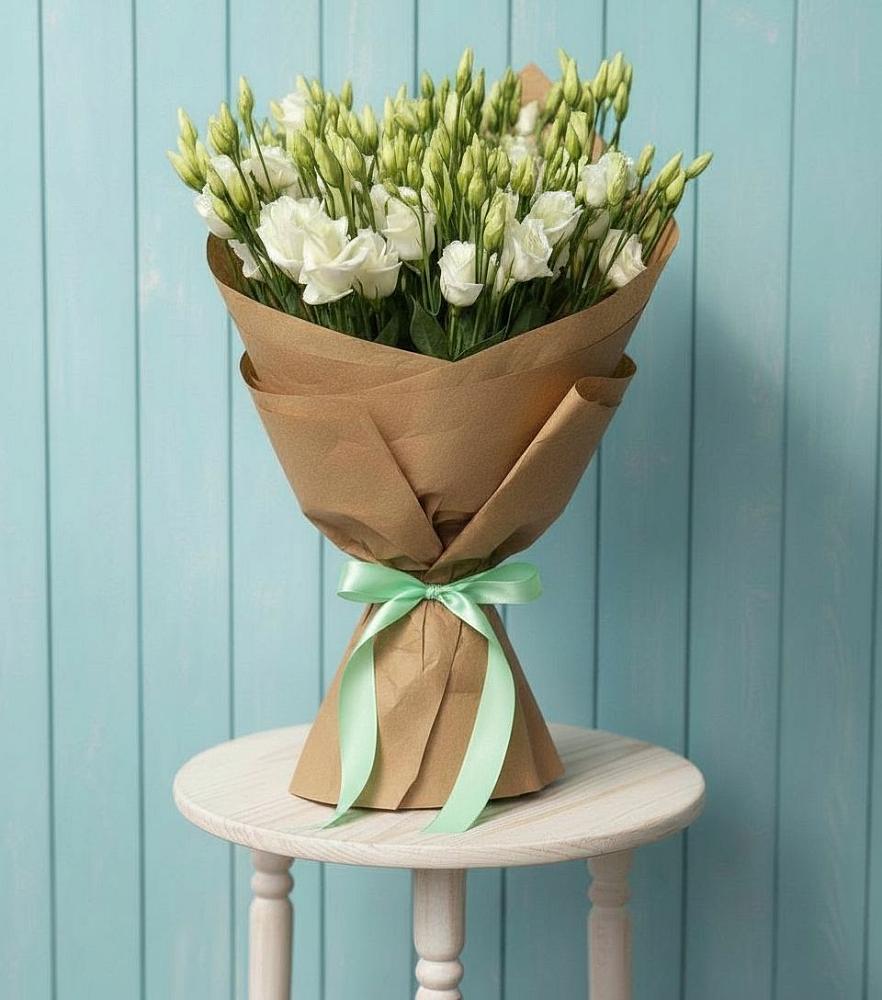 Букет цветов из: Лизиантусы в Сазоново