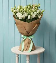 Букет цветов из:  Лизиантусы в Сазоново