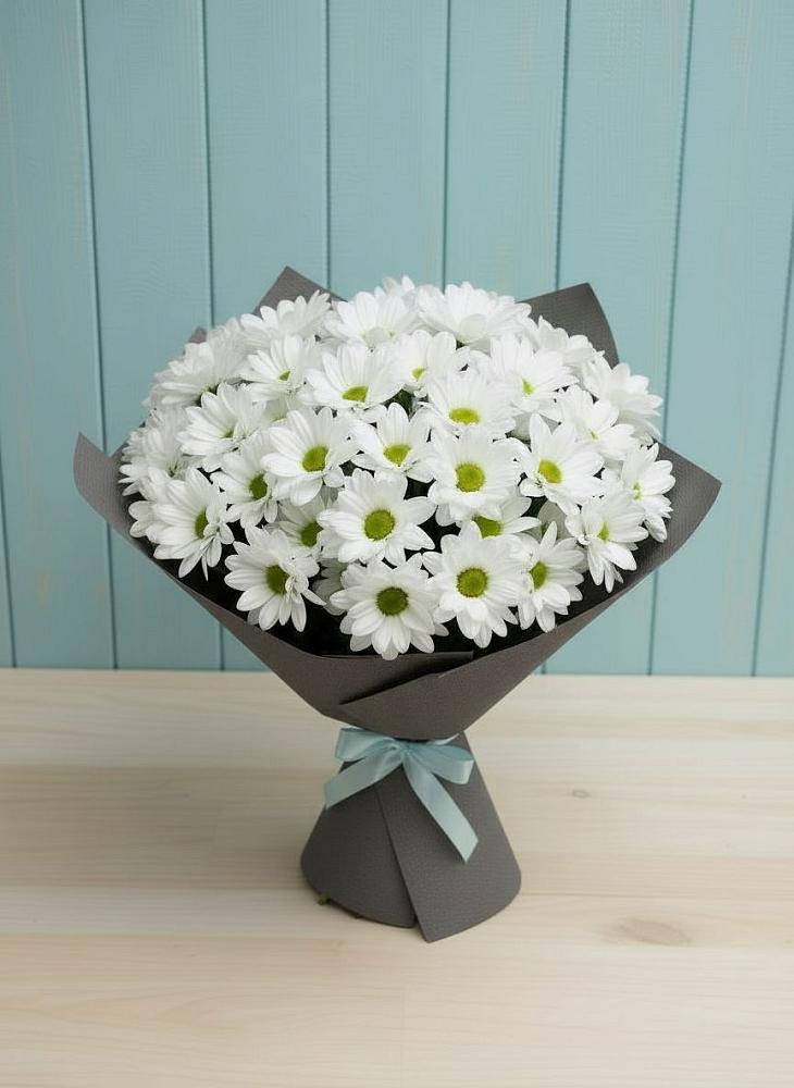 Букет цветов из: Хризантемы в Сазоново