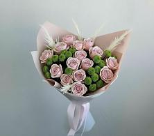 Букет цветов из:  Розы и Хризантемы в Сазоново