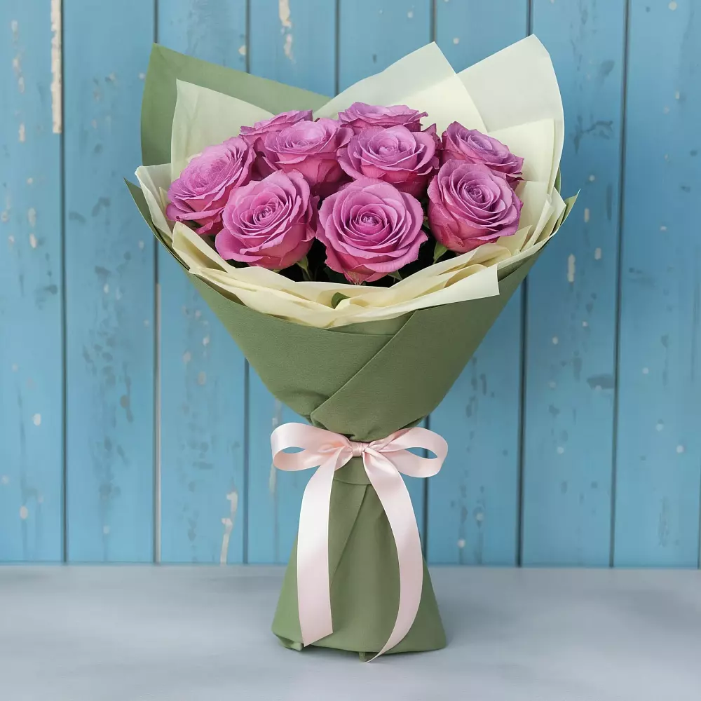 Букет Розы Фёрст Леди в Сазоново