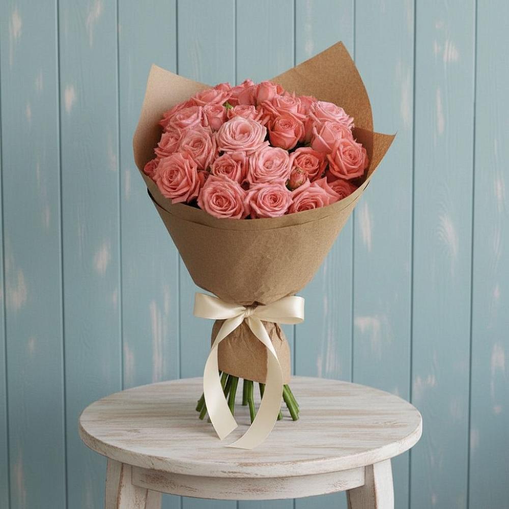 Букет цветов из: Розы в Сазоново