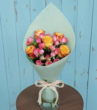 Букет цветов из:  Розы в Сазоново