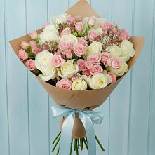 Букет цветов из:  Розы в Сазоново